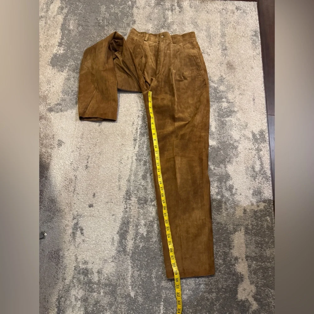 Unisex Brown Vintage Garfinckels Pants